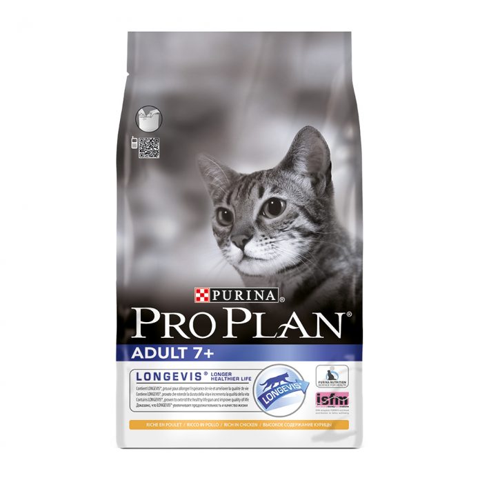 Pro Plan 7+ Longevis Tavuklu ve Pirinçli Yaşlı Kedi Maması Satın Al